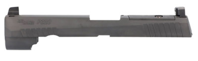 SigSauer P320 Slide Assembly Made of Stainless Steel with Black Nitron Finish for P320 with 4.7&quot; Non-threaded Barrel or 5.5&quot; Threaded Barrel