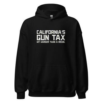 California Gun Tax Hits Harder Hoodie