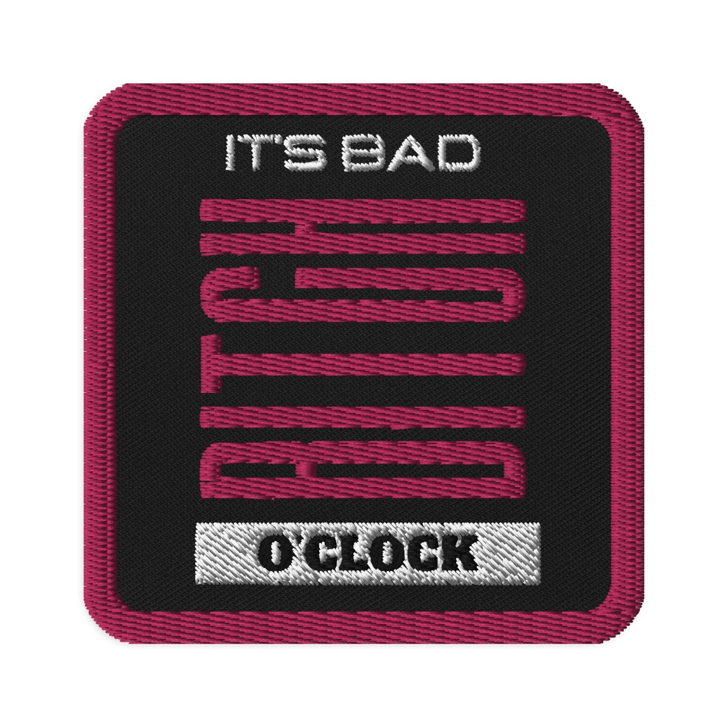 Girl Boss Embroidered Iron On Sew On Patch | Woman Business Owner Patch