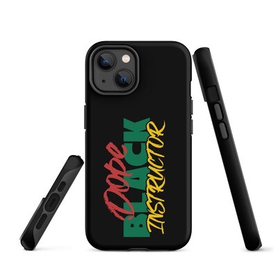 Dope Black Instructor Icon Phone Case – Stylish Protection for Your Tech Savvy Lifestyle (ships free)
