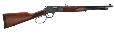 Henry H012GCR Big Boy Carbine Side Gate 45 Colt (LC) Caliber with 7+1 Capacity, 16.50&quot; Barrel, Overall Blued Metal Finish &amp; American Walnut Stock, Right Hand (Full Size)