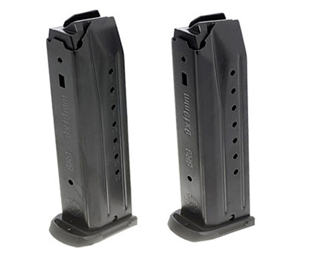 Ruger SR9C Value Pack 17rd Magazine Fits Ruger SR/SRc/9E 9mm Luger Blued 2 Pack