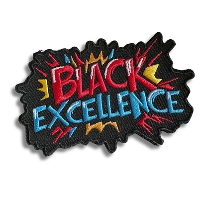 Black Superhero Word Theme Patch, Pro Black Excellence Patch, Black Super Shero, Black Super Man, Black History Patch