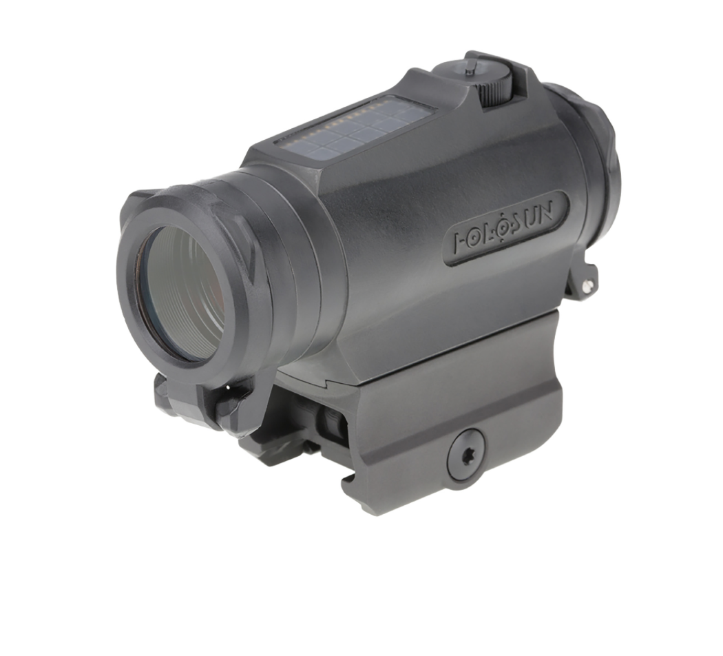 Holosun HE515CT-GR Black | 1 x 20mm 2 MOA Green Dot/65 MOA Green Circle Multi Reticle