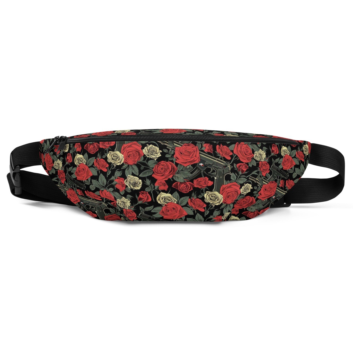 Redstone All Over Print Guns &amp; Roses Fanny Pack