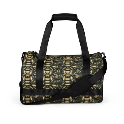 Redstone Camo Bear and Bullets Gym Bag