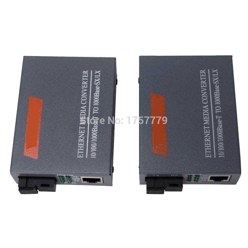 Convertidor de Fibra Gigabit 20KM