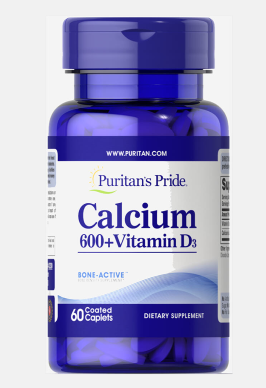 Calcium Carbonate 600mg + Vitamin D