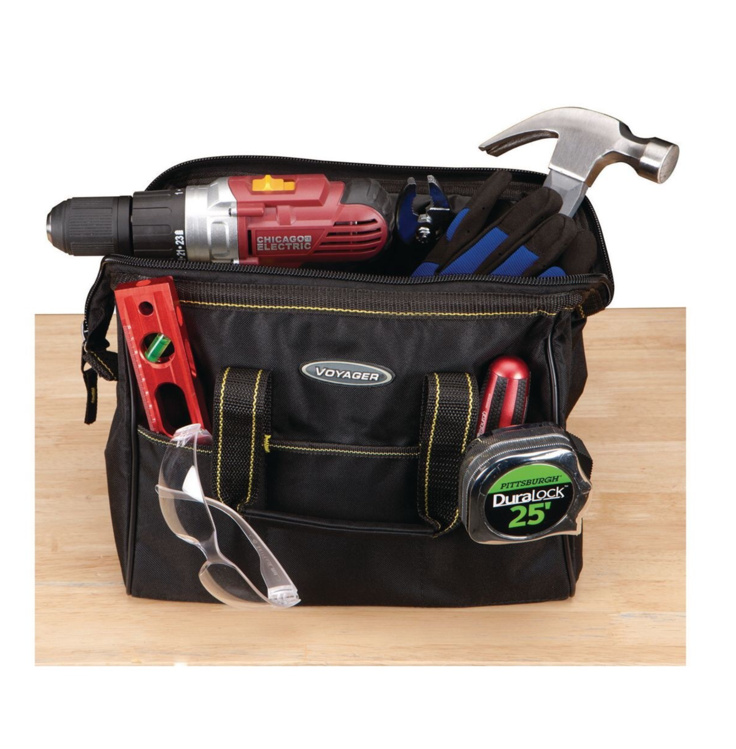 VOYAGER 12 In. Tool Bag With 21 Pockets