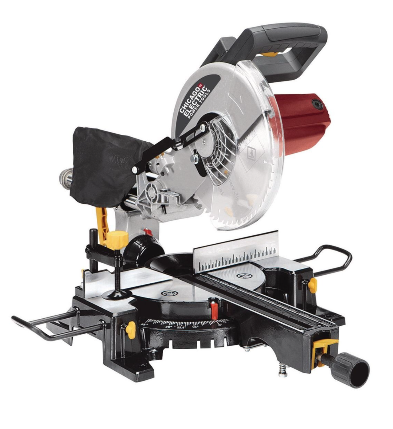 CHICAGO ELECTRIC 10 In. Sliding Compound Miter Saw