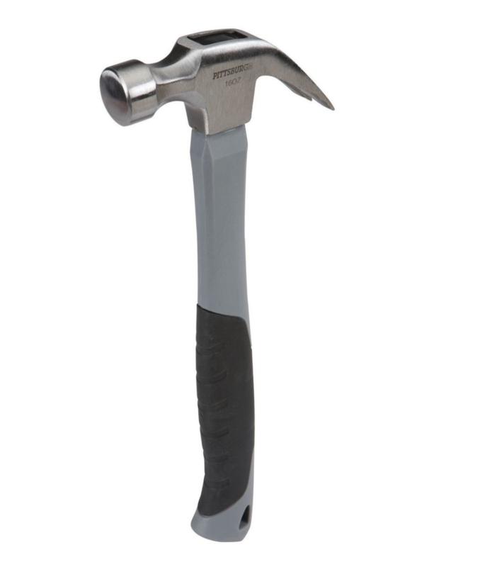 PITTSBURGH
16 Oz. Fiberglass Claw Hammer