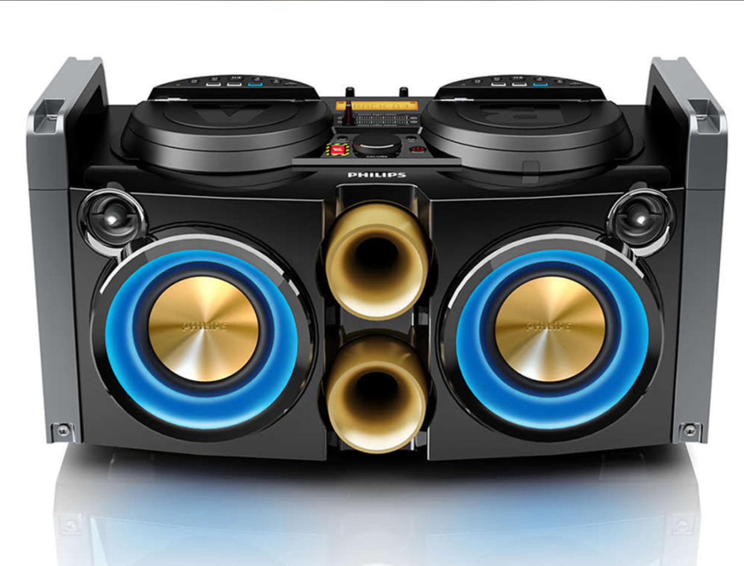 Philips Party Machine Mini Hi-Fi System with DJ Mixer
