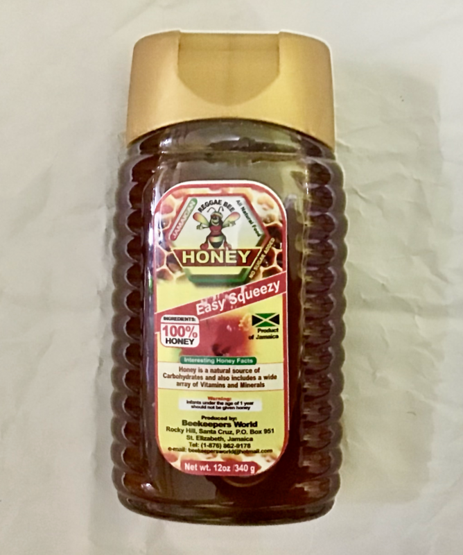 Reggae Bee Easy Squeezy Honey 340g