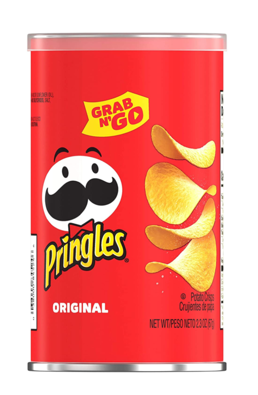 Pringles Potato Crisps Chips, Original, 2.3oz (12 Count)