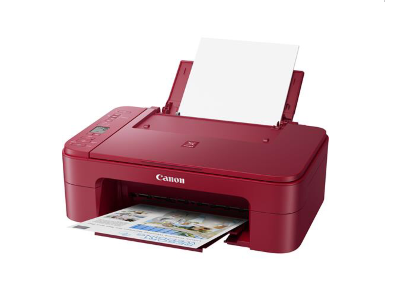 Canon PIXMA Wireless Office All-In-One Printer, Red