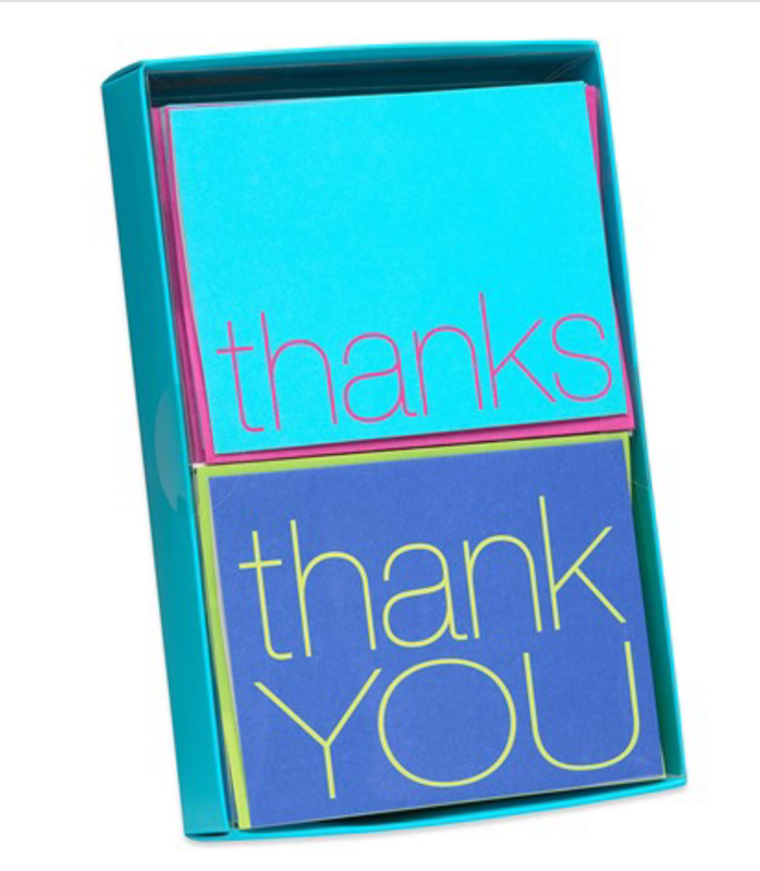 American Greetings Thank You Cards 50 Pack