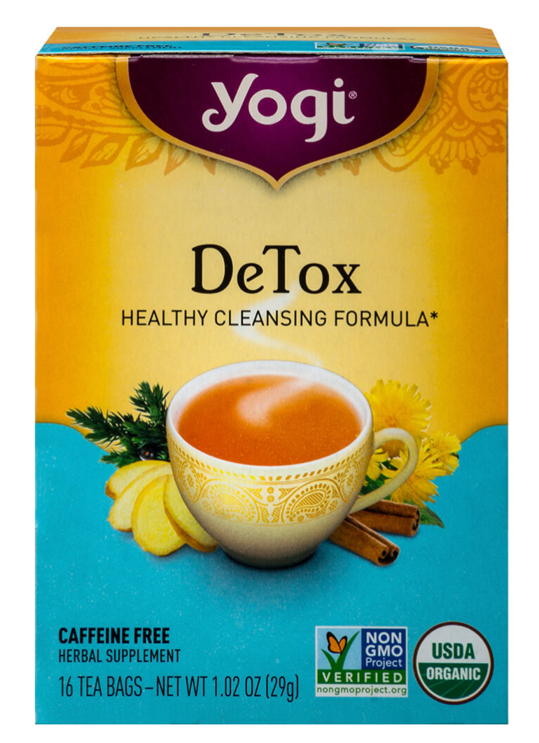 Detox Tea Healthy Cleansing Formula 16 Tea Bags