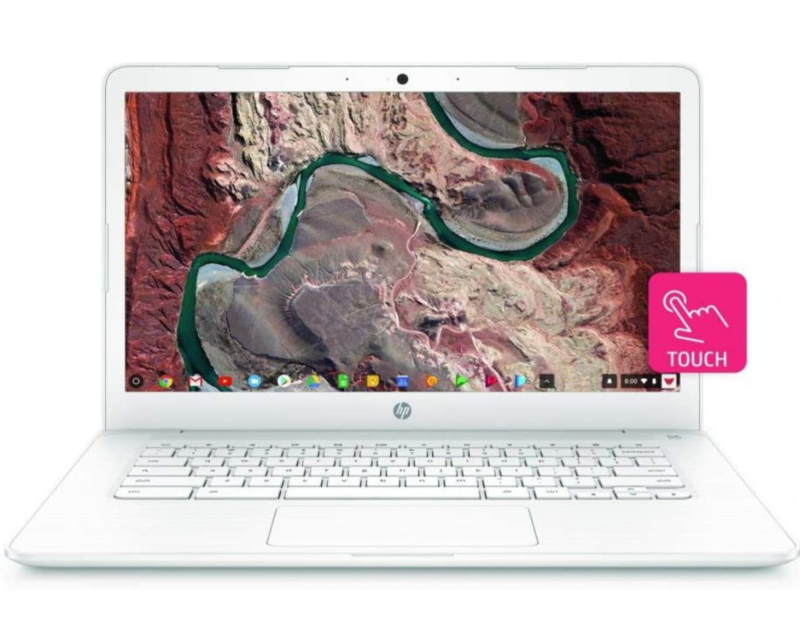 HP 14&quot; Chromebook, Touchscreen Intel N3350 Dual-Core, 4GB DDR4, 64GB (Factory-Reconditioned)