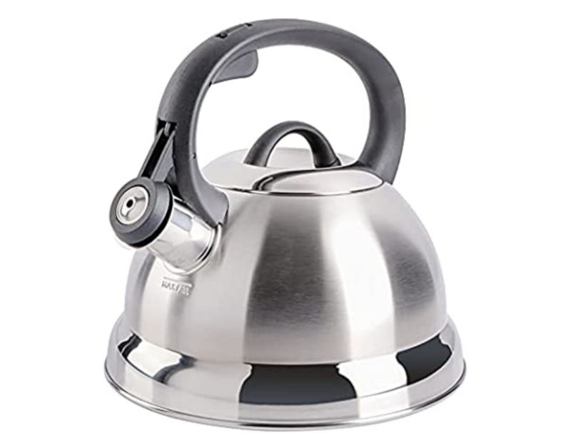 Mr. Coffee Stainless Steel Whistling Tea Kettle