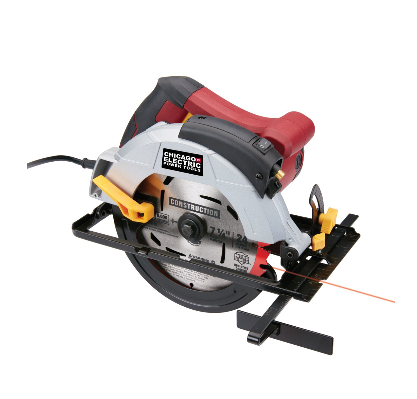 CHICAGO ELECTRIC 7-1/4 In. 12 Amp Circular Saw