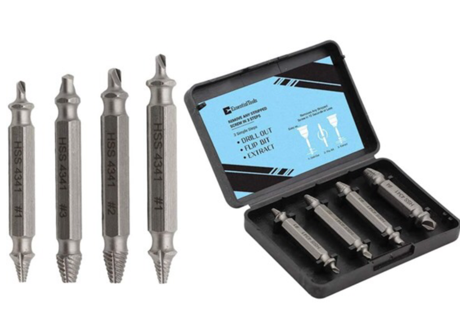 EasyOut Damaged Screw Extractor Kit
