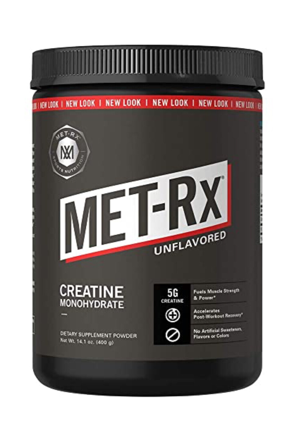 MET-Rx Creatine Powder, 400 gram, Pre or Post-Workout Supplement