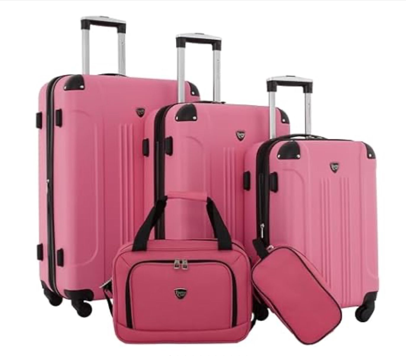 Travelers Club Chicago 5Pc Hardside Luggage Set