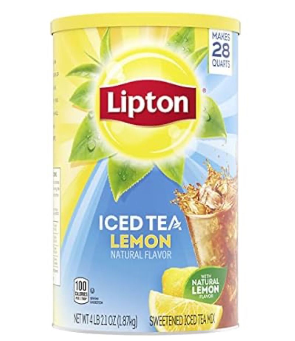 Lipton Lemon Powdered Iced Tea, Sweetened