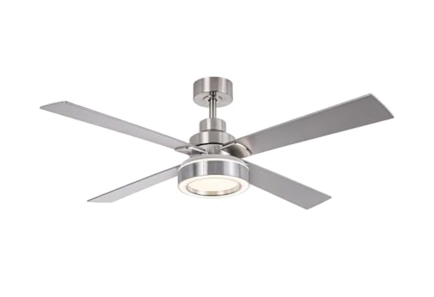 52&quot; Ceiling Fan, Brushed Nickel, COMEFFIE VZA01N108A-EH