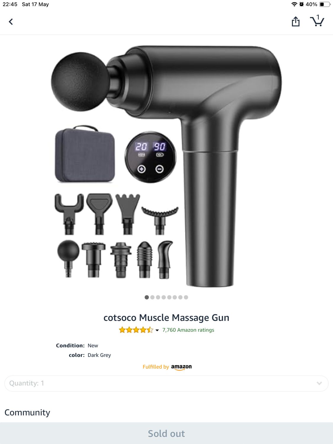 Muscle Massage Gun - Cotsoco