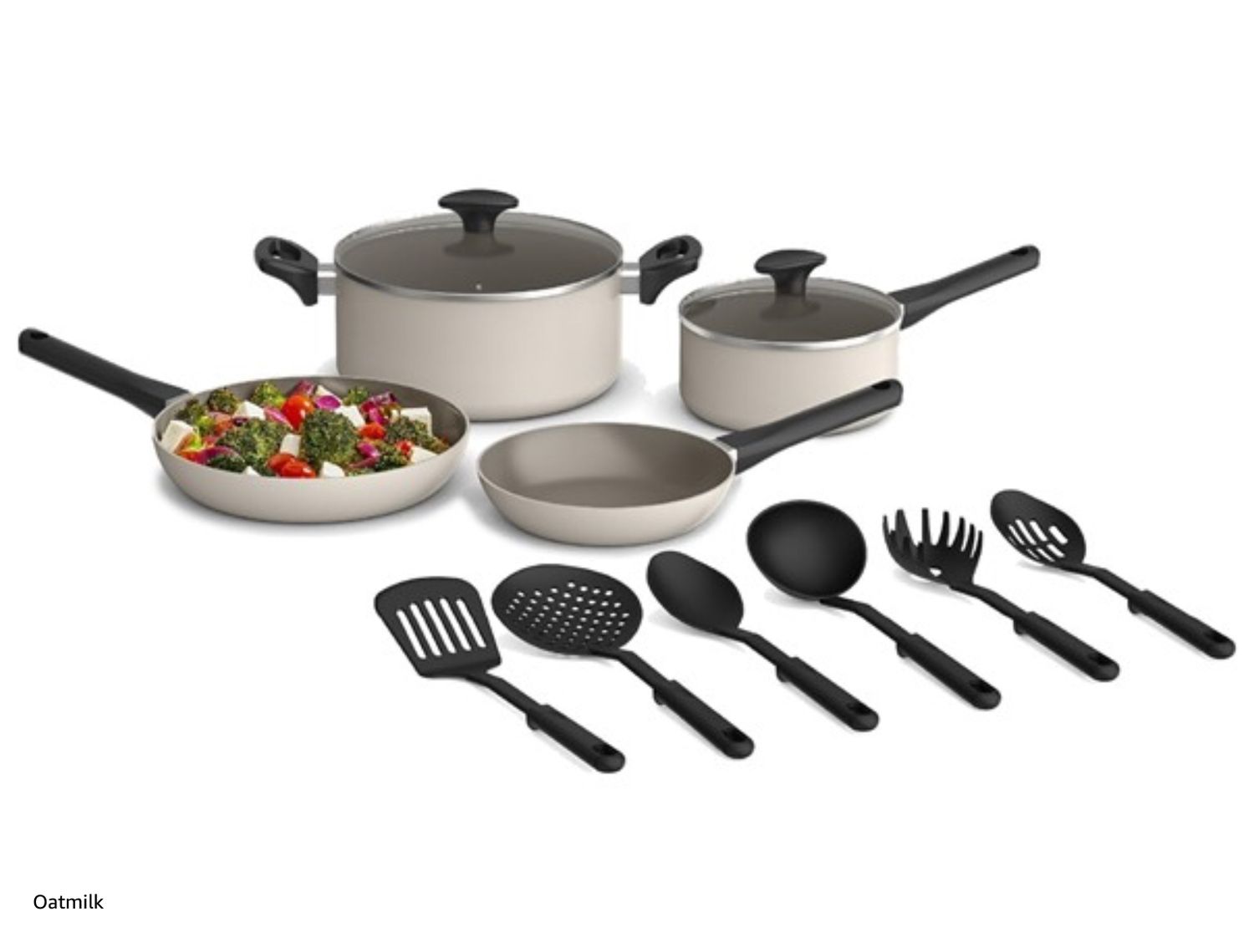 BELLA 12-Piece EverGood Nonstick Cookware Set