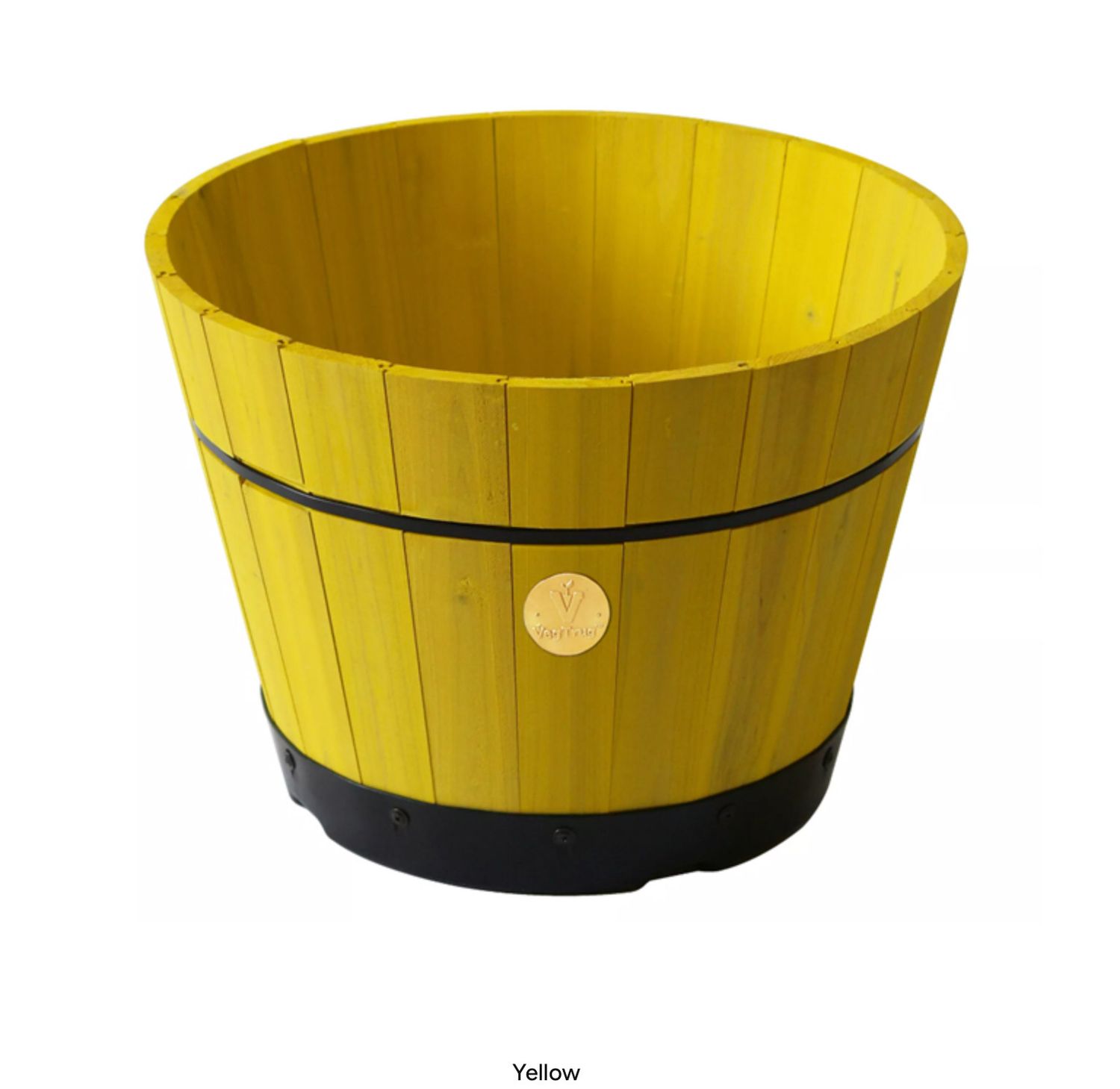 Planter Vegtrug DIY Medium Cedar Barrel No-Rot Base w/Drainage