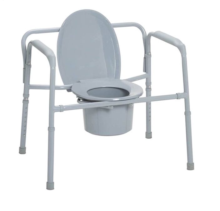 Drive Medical 11117N-1 Drive Medical Bariatric Folding Commode