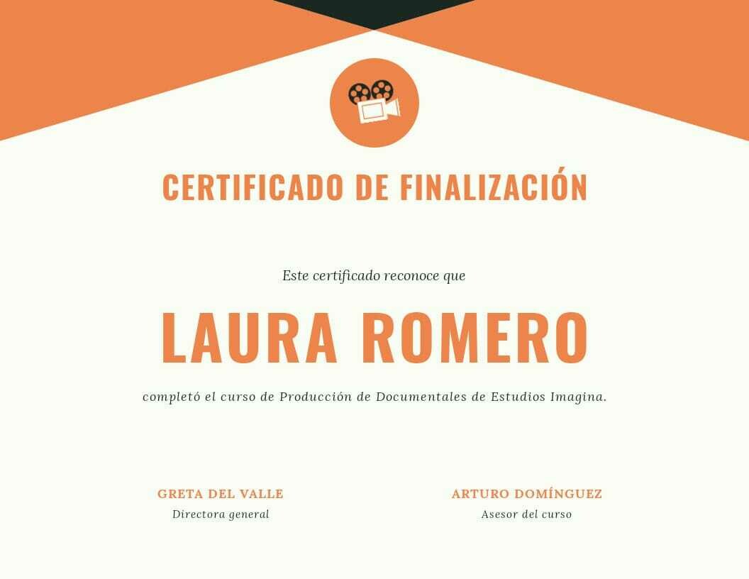 Diplomas o certificados