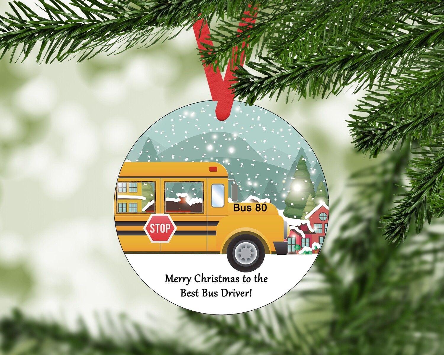 Bus Driver Ornament