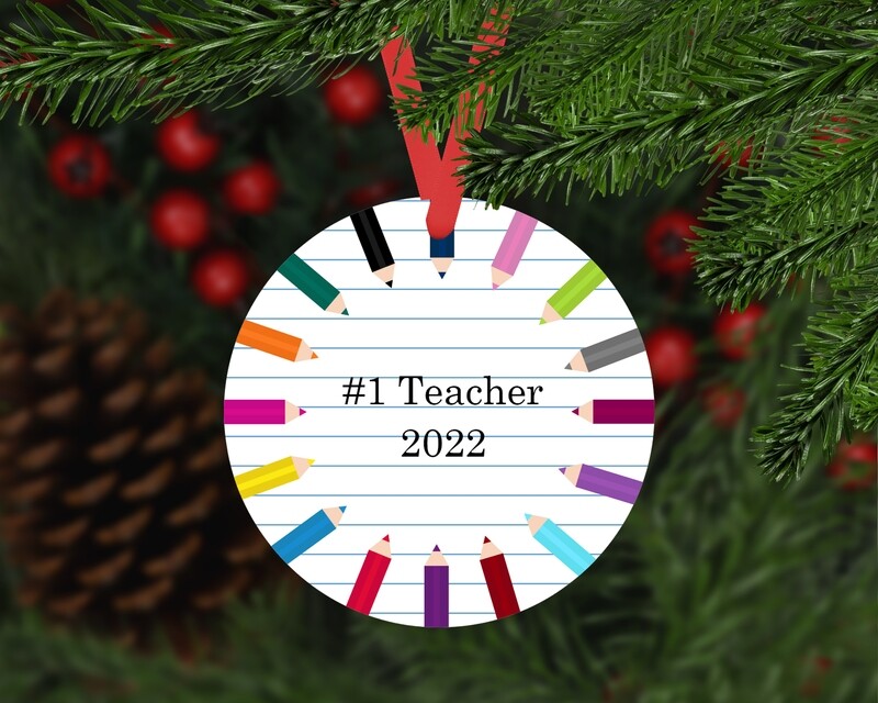 Ornament gift for teacher