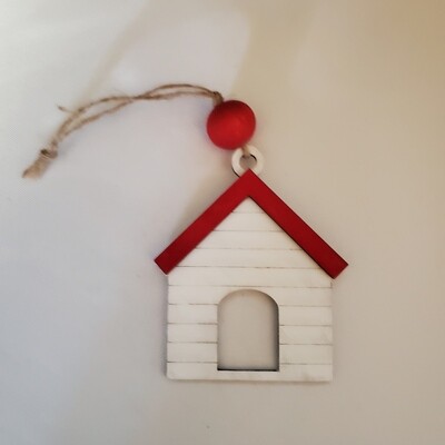 Dog house ornament