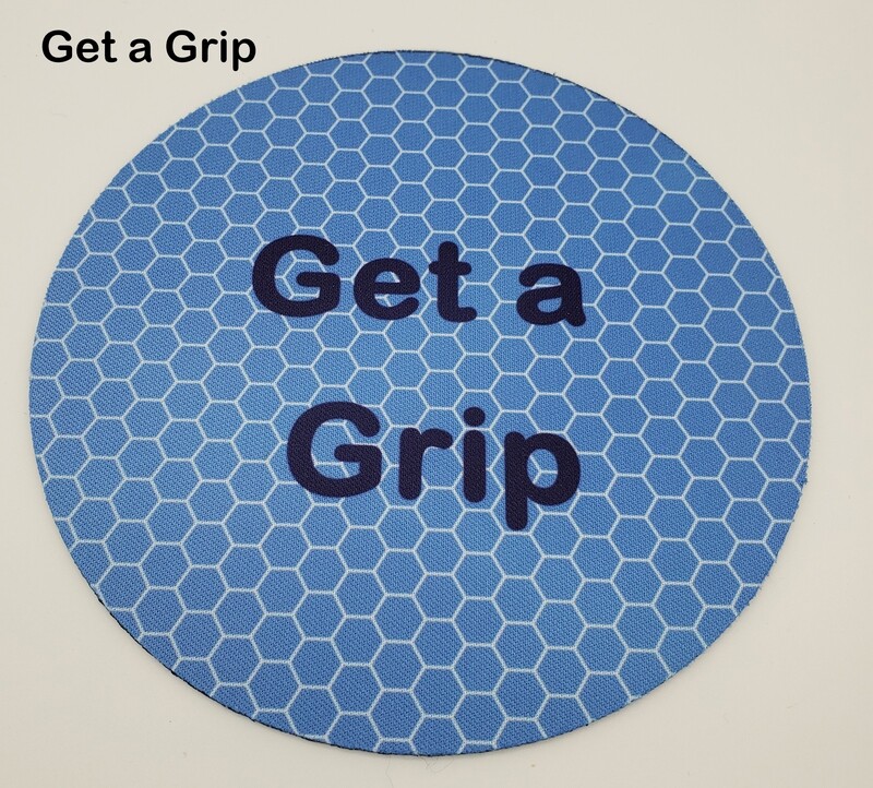 Personalized jar gripper - get a grip