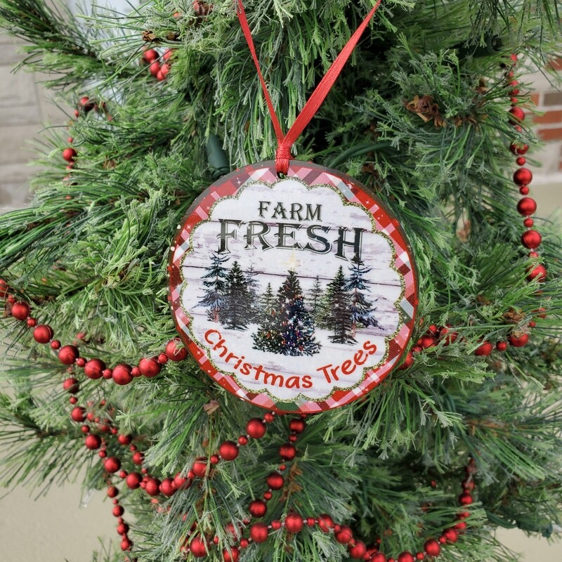 Tree Christmas ornament