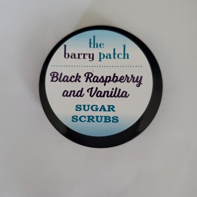 black raspberry vanilla sugar scrub