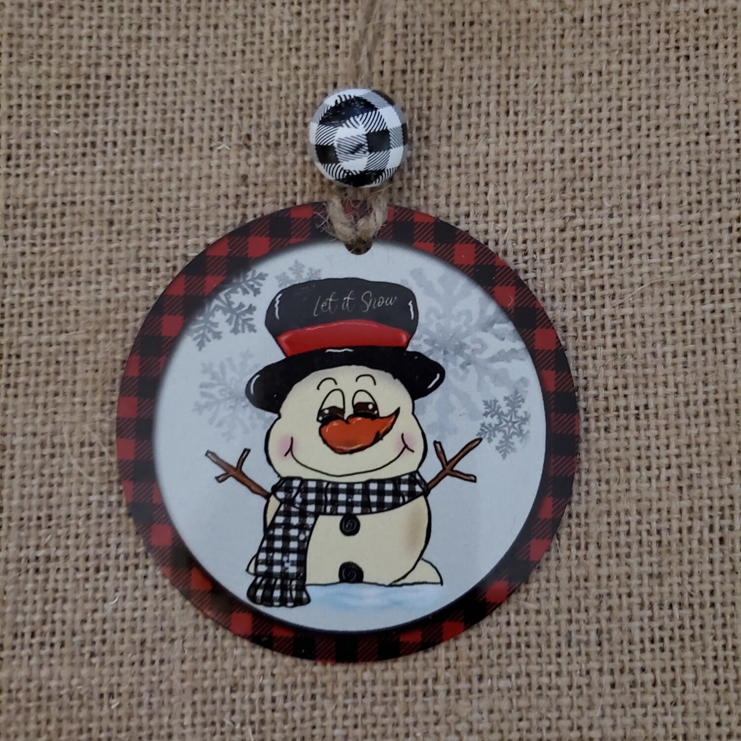 Ornament - adorable snowman