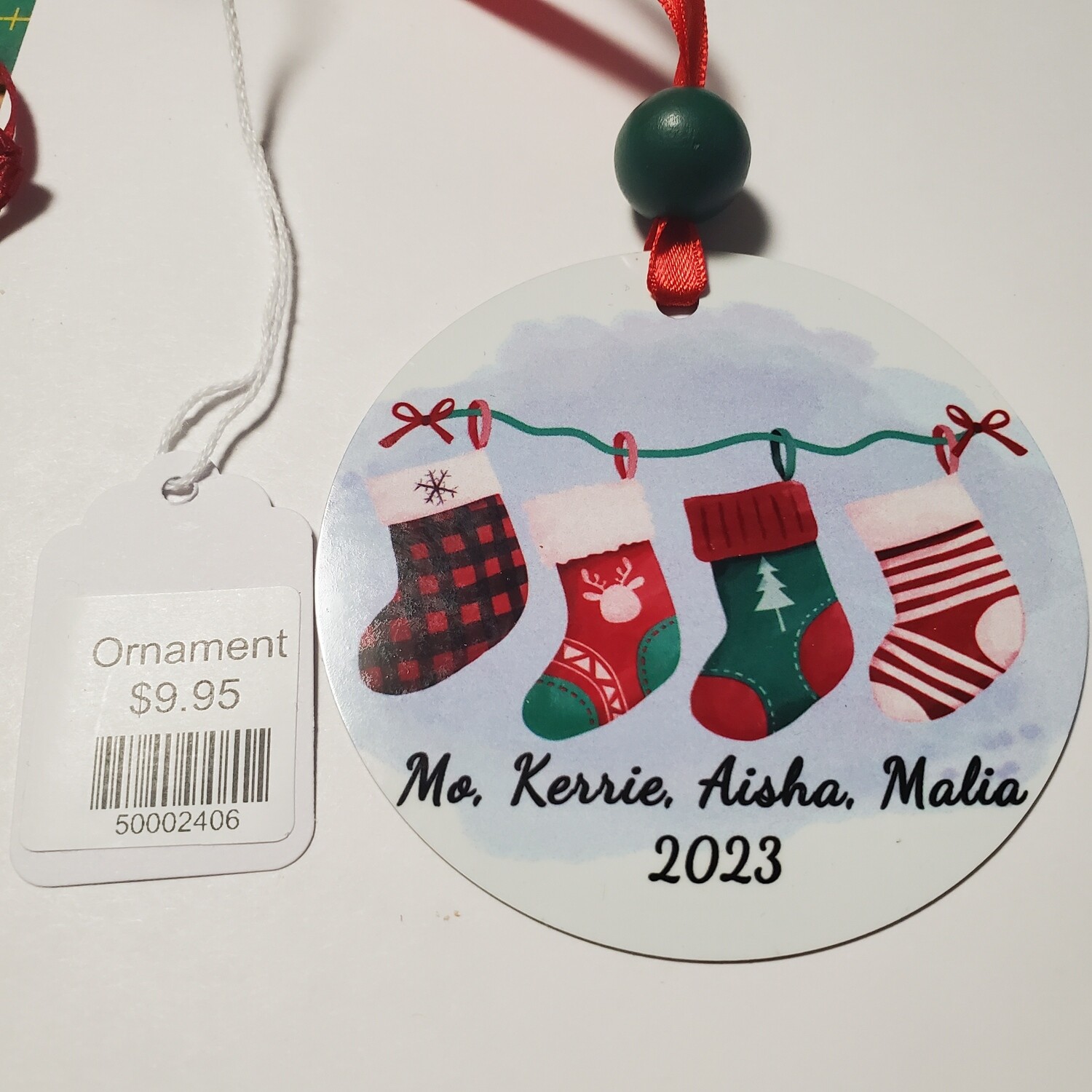 Ornament - full color stockings