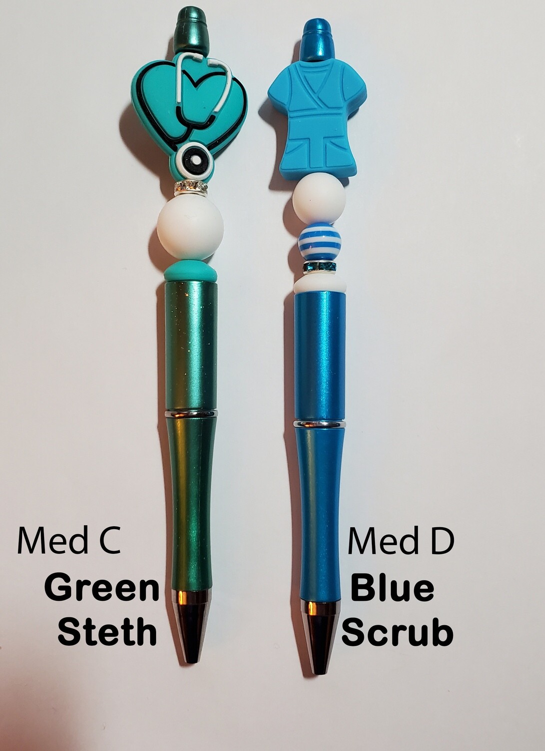 Beaded pens - medical