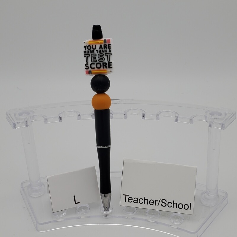 Beaded pen - teacher/school