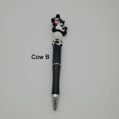 Beaded pens - cows