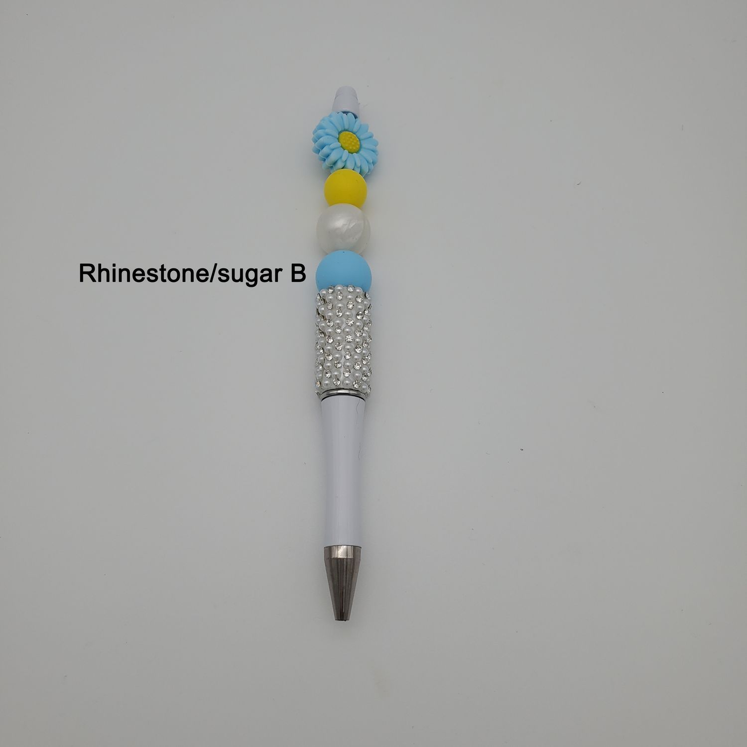 Beaded pens - rhinestone/sugar