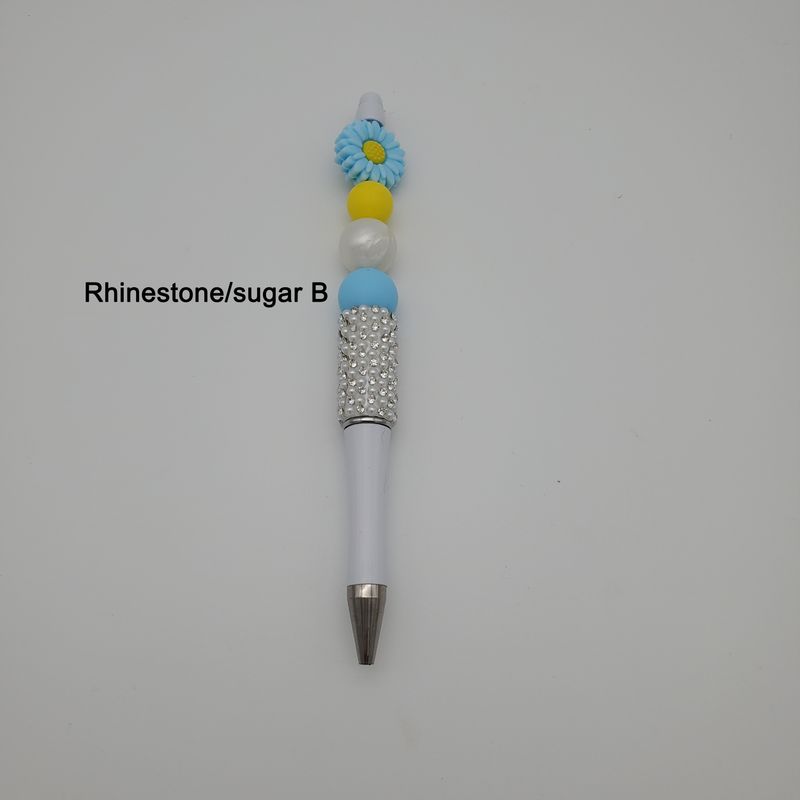 Beaded pens - rhinestone/sugar