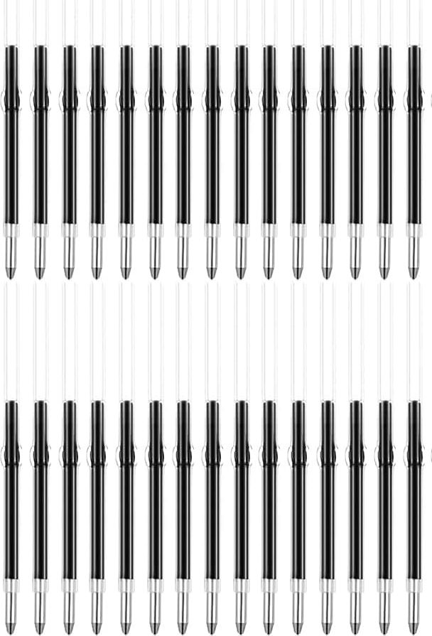 Beaded pen ink refill