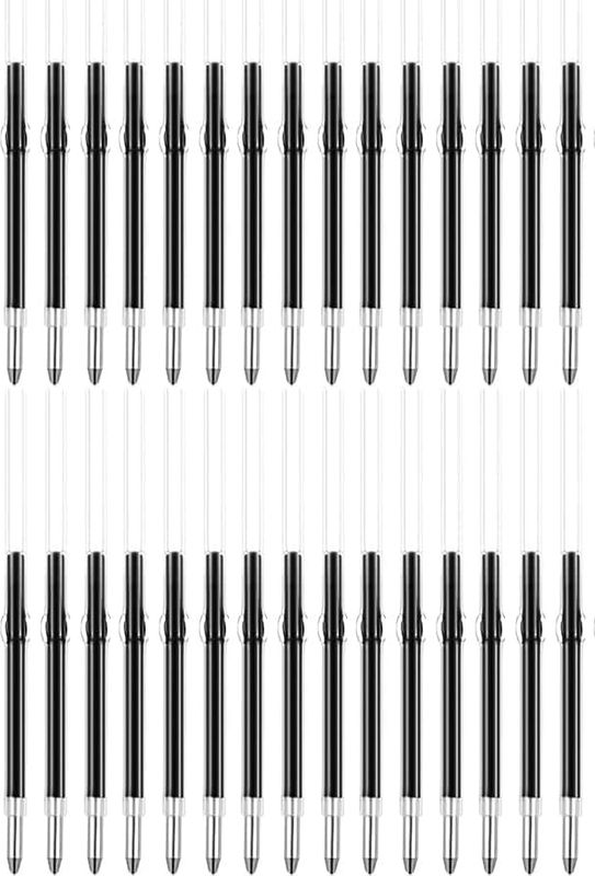 Beaded pen ink refill