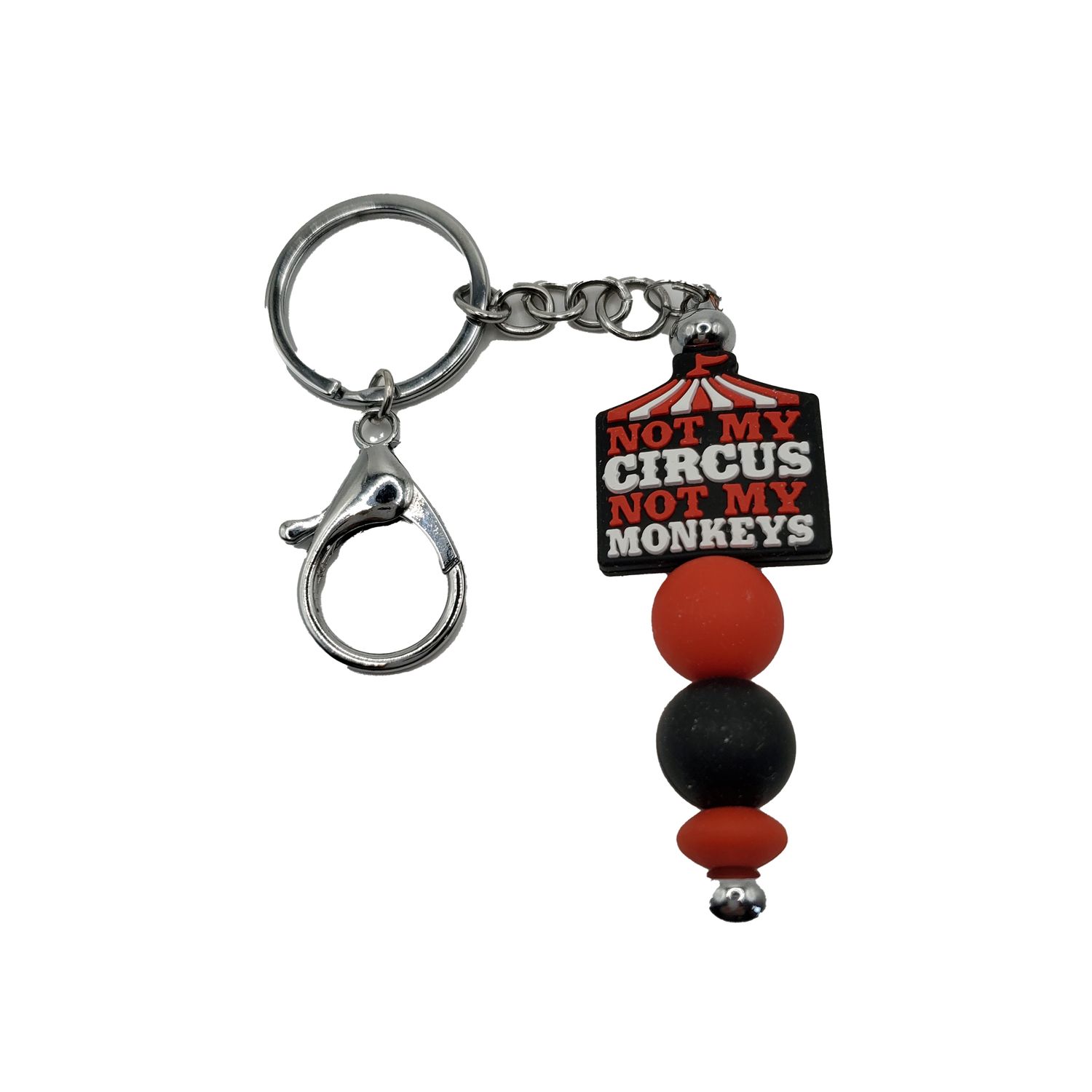 Beaded key chains/zipper pulls